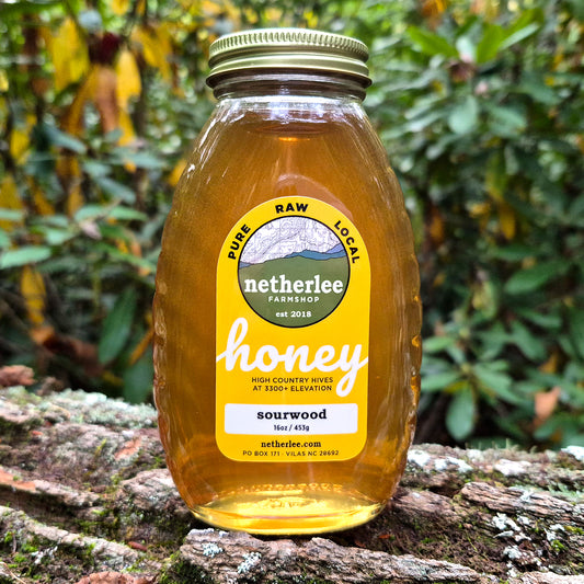 Sourwood Honey (16oz glass)