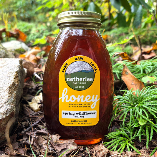 Spring Wildflower Honey (16oz glass)